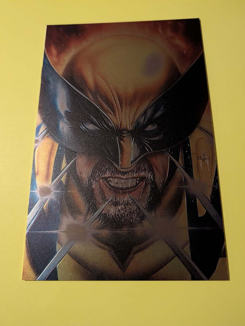 Wolverine Martin Zavala Embossed Metal Cover SketchBook Limited to 50 NEW